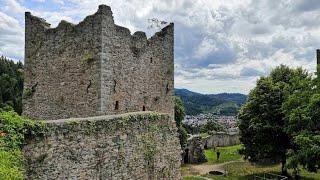 РУИНЫ немецкого замка  SCHAUENBURG. OBERKIRCH. август 2024.