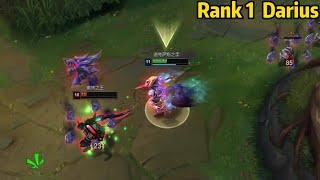 Rank 1 Darius: The CRAZIEST Darius You'll Ever See!