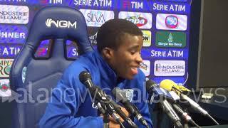 Empoli, Traore: "Inter grande squadra, ma che peccato la sconfitta"