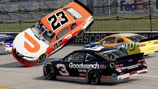 NASCAR Racing Crashes #77 | BeamNG Drive