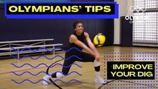 How to Improve your Dig feat. Rachael Adams | Olympians' Tips