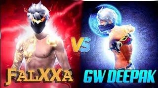 FALXXA FF VS GW DEEPAK ||BEST PLAYER #freefiremax@Mithiya901 @gamingwithdeepak