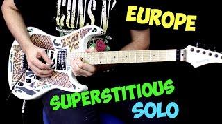 Europe - Superstitious (Solo cover)