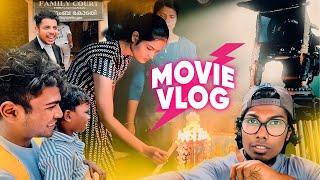 Finally  Movie 1st Week Shooting Vlog l Family Drama - Chattambees