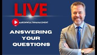 LIVE Q&A Session with a 25 Year Expert Answering Retirement Questions!