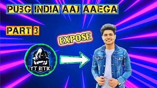 Yt Ritik Roast  | Pubg Mobile India daily launch | Pubg Unban In India Daily | Pubg India trailer 