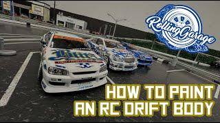 How To Paint An RC Drift Body - Mitch-Spec TUTORIALS