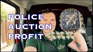 INSANE PROFIT ON THIS POLICE AUCTION WATCH PURCHASE!!!!!