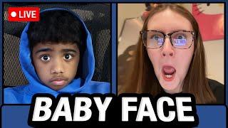 BABY FACE TROLLING & MORE on OMEGLE (LIVE)