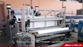 Color glue lamination embossing Toilet paper roll rewinding machine