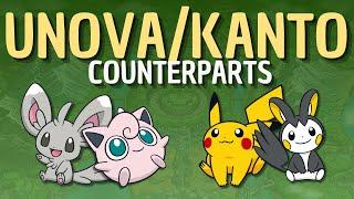 Unova & Kanto Pokemon Counterparts!