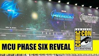 MARVEL PHASE 6 Announcement: New Avengers Movies | Comic Con 2022 Panel (Kevin Feige)