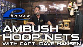 Promar & Ahi USA Ambush Hoop Nets and how to use them Lobster Fishing with Captain Dave Hansen