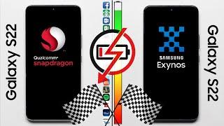 Galaxy S22: Snapdragon vs. Exynos Speed & Battery Test