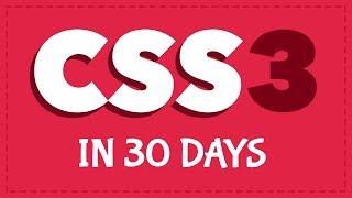 How to create 30 projects in 30 days with CSS3! [Free Coding Challenge]