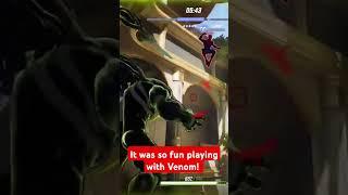 VENOM VS SPIDERMAN IN MARVEL RIVALS!