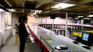 Large scale slot car racing — Nascar in 1:12