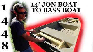 SIMPLE and CHEAP Jon Boat to Bass Boat 1448