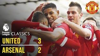 Manchester United 3-2 Arsenal (15/16) | Premier League Classics | Manchester United