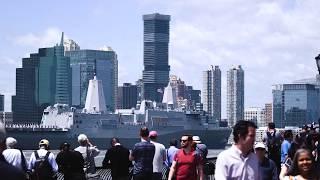 Fleet Week New York Parade of Ships