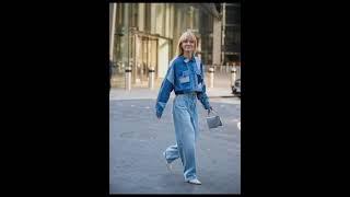 #패션센스 Good~! 청자켓+청바지(치마), 청청스타일~ #denim #shorts