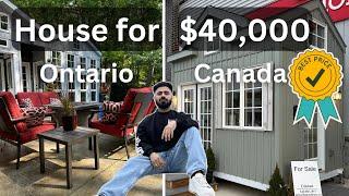 Canada's Most Affordable House Tour | $40,000 Only | London Ontario | Tiny House