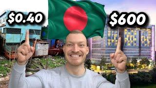 $0.30 Dollar Hotel vs $600 Dollar Hotel In Bangladesh