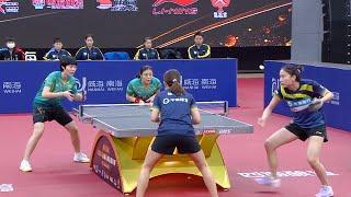 陈梦/孙艺祯 VS 陈幸同/钱天一【2022乒超联赛女团第五轮】2022.12.8