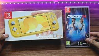 Nintendo Switch Lite in 2024 | Cricket 24 Bundle