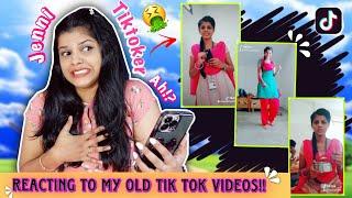 JENNI TIKTOKER ah!? | Reacting to My Old TIKTOK Videos | Jenni's hacks