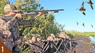 OPENING DAY Limits on a CROWDED Marsh! | Duck Hunting 2024