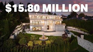 A look inside this $15.8 Million dollar Gold House in West Vancouver