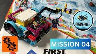 2024-2025 FLL SUBMERGED Mission 04 Scuba Diver Solution with Spike Prime