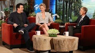 Charlize Theron and Seth MacFarlane