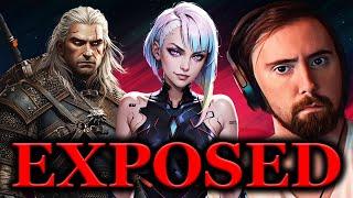 Witcher & Cyberpunk CEO Sweet Baby Agenda Exposed + Asmongold NUKES CD Projekt Red