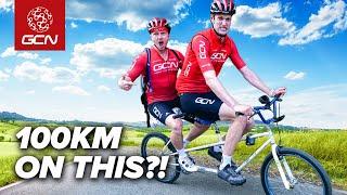 How Far Can 2 Ex-Pro Cyclists Ride 1 Death Trap Tandem?