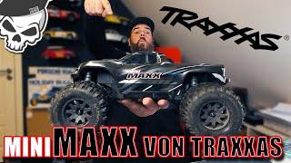 miniMAXX the little brother of the Traxxas XMAXX is a grenade as a basher and is fun RTR Test