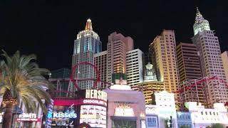 Las Vegas nighttime walking part2, پیاده روی در لاس وگاس در شب