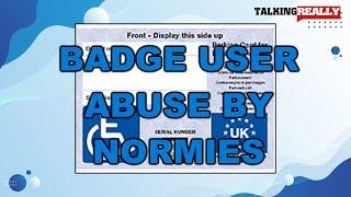 Blue Badge Users being abused | Talking Really Channel