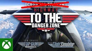 MS Flight Sim - Top Gun: Maverick BUT it's DANGER ZONE