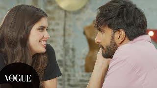 Ranveer Singh Teaches Victoria's Secret Model Sara Sampaio to Speak in Hindi | VOGUE India