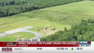 New details revealed in Claxton plane crash that left 3 men dead