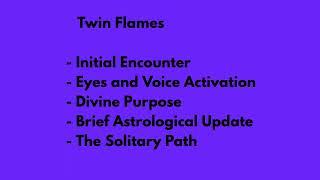 Twin Flame Initial Encounter, Eye Contact, Soul Recognition and Sacred Journey To the Self