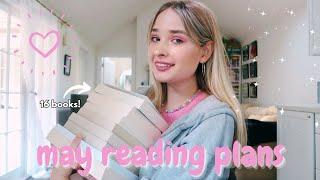 all the books i want to read in may  monthly tbr