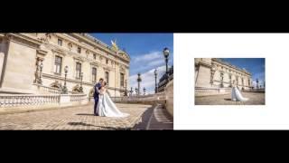 london and paris pre wedding photography album design