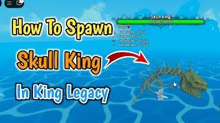 How To Spawn Skull King Boss In King Legacy [Update 7.1] | King Legacy Halloween Event