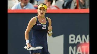 Agnieszka Radwanska vs Barbora Zahlavova Strycova Montreal 2014 Highlights