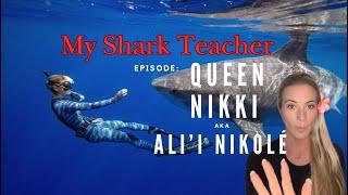 My Shark Teacher The #BIGGEST TIGER SHARK QUEEN NIKKI, NAMED BY @juansharks #OceanRamsey #SharkNikki