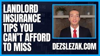 Landlord Insurance Tips You Can't Afford To Miss - Dez Slezak - Fairfield County CT Real Estate