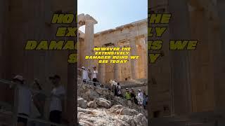 The Parthenon's Dark Secret: War's Destruction #shorts